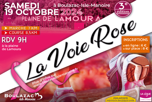 Boulazac : La Voie Rose 2024