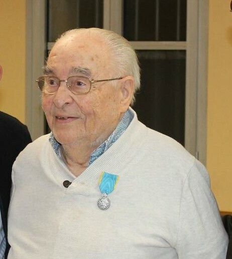 Bergerac : Les Enfants de France rendent hommage  à M. Jean LEFEVRE