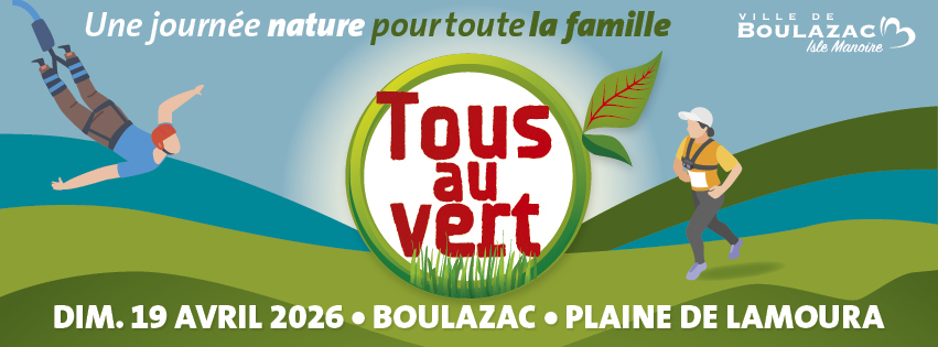 Boulazac : Tous au vert le dimanche 19 avril Plaine de Lamoura