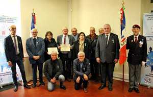 Remise de diplômes de la médaille ministérielle de la jeunesse des sports et de l'engagement associatif