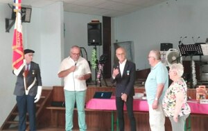 Parcoul-Chenaud : Une médaille pour Jean-Yves MALLET 