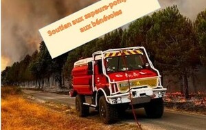 Solidarité incendies : Soutien aux soldats du feu, aux forces de l'ordre  et aux bénévoles !