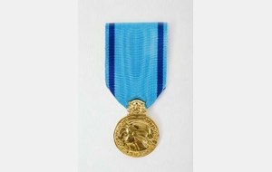 Médaille ministérielle échelon bronze : Promotion du 14 juillet 2026