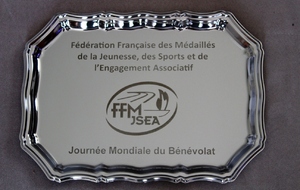 Trophées Journée mondiale du bénévolat à Marsac 24430