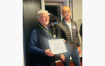 Boulazac : Mise à l'honneur d'un bénévole