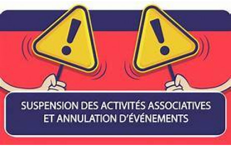 Annulation journée sécurité routière