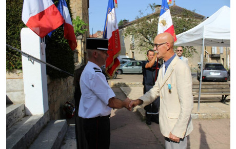 Belvès : remise médaille ministérielle le 18 juin 2022