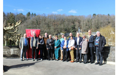 Brantôme : Réunion du bureau du comité régional Nouvelle Aquitaine 