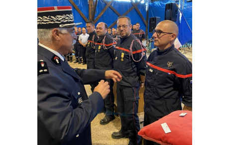 Pays de Belvès : Cérémonie annuelle des sapeurs pompiers