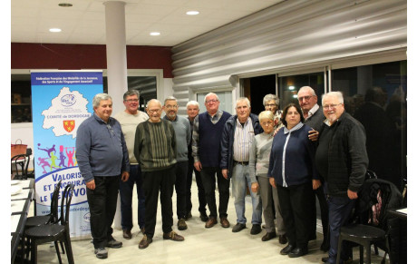 Une belle soirée conviviale pour les membres du Comité directeur