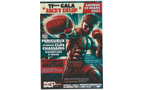 Périgueux : 11ème Gala de boxe &quot;Jacky BELON &quot; 