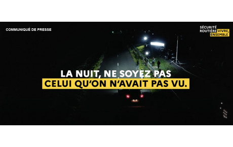 Changement d'heure : Automobilistes, ralentissez pour mieux détecter les autres usagers Cyclistes, piétons, trottinettistes, devenez plus visibles